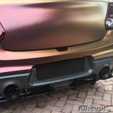 S-Racing - Nummerplaathoes - Zwart - Polyester - Per Stuk