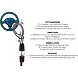 Simoni Racing - Belt-Lock - StuurSlot - Gehard Staal - Universeel