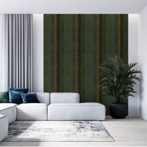 Behang met Banen en Kleine Strepen - Behang - Wandbekleding - Wallpaper - Vliesbehang - Zero