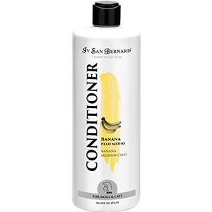 I.s.b. Vachtconditioner Banana Medium Coat 500 Ml Wit
