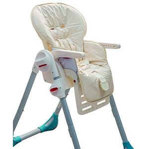 Italbaby 050.6100-26 Itb_hoge stoelbekleding PVC Tu ivoor