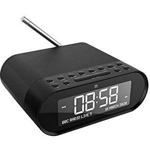 Xtreme BT Wireless Portable Radio DABFM USB Charge 33192 Black (DAB, FM), Radio, Zwart