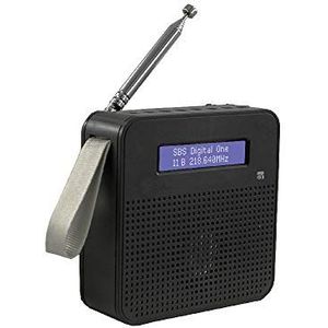 Xtreme videogames Digitale radio DAB DAB+/FM WIFI BT draagbare telescopische antenne 33197 zwart