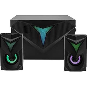 Xtreme PC 2.1 behuizing met USB subwoofer TURTLE Speakers met LED 33208