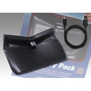 Xtreme 90401 Oplaadbaar pakket en voedingskabel voor PS 4-controller (PS4), Accessoires voor spelcomputers