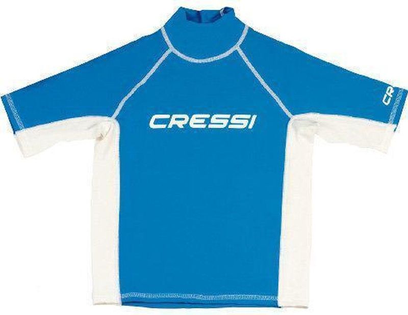 Cressi - Rash Guard Jr - T-shirt - Beschermend - Korte/Lange Mouwen