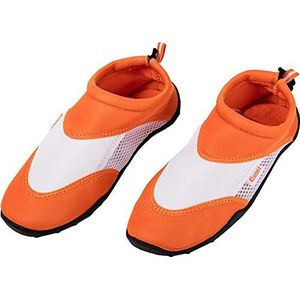Cressi Coral Shoes wikkelschoenen, ideaal voor zee, strand, boot, verschillende sporten, wit/oranje