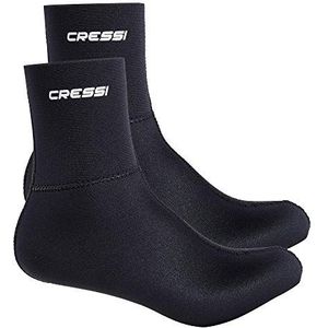 Cressi Zwarte neopreensokken Resilient - 5 mm neopreensokken