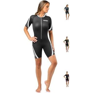 Cressi Playa Lady Zwempak voor dames, zwart/wit, XS/1