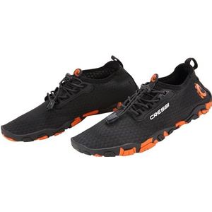 Cressi Molokai Shoes - Multifunctionele sportschoenen voor volwassenen, Zwart Oranje