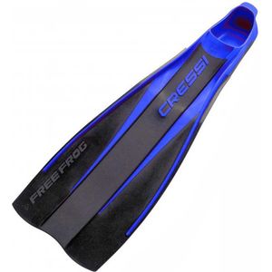 Cressi Free Frog zwemvliezen, uniseks, volwassenen, zwart/blauw, maat 41/42