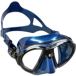 Cressi Air Duikmasker, uniseks, volwassenen, blauw/zwart