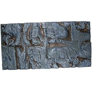 WAVE Achtergrond 3D rotsen voor aquaria, 118 x 50 cm, 2 stuks - 2 stuks