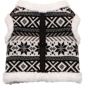 Croci hanko hondenjas met vestelbaar tuig noorse print (42-55 CM)