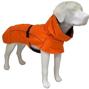 Croci Hiking Hondenjas, waterdicht, thermische voering, oranje, maat 90 cm - 384 g