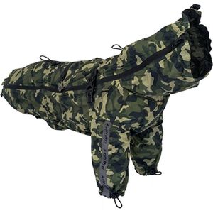 Croci regenjas hiking go mimetic camouflage groen (45 CM)