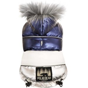 Croci Hondenjas Padded Polar Bear Blauw