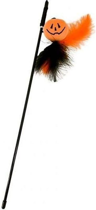 Croci Halloween kattenhengel fright pumpkin - 40 cm