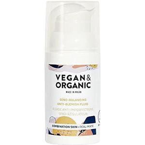 Vegan & Organic Biologisch gezichtsserum balancerend en reinigend - gemengde huid - 30 milliliter