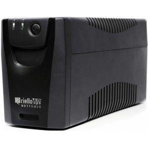 Riello Net Power 800 ononderbroken voeding 800 VA 4 AC-uitgang(en) - ononderbroken stroomvoorziening (800 VA, 480 W, 230 V, 220 V, 240 V, 50/60 Hz)