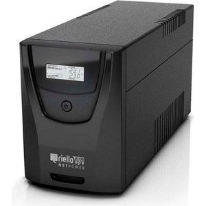 Riello UPS Net Power NPW 1000 - UPS - Donkergrijs - 600 Watt - 1000 VA