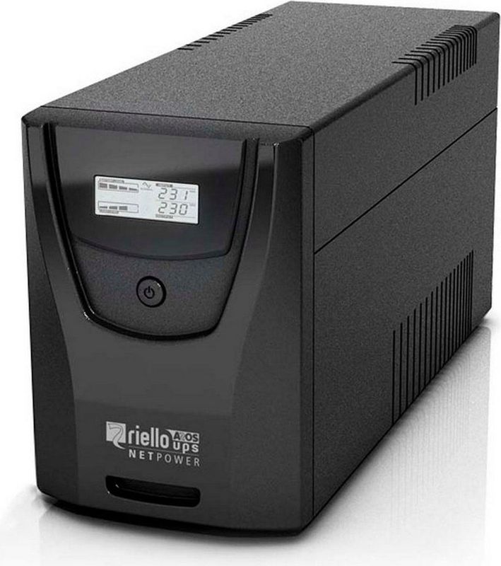Riello UPS Net Power NPW 1000 - UPS - Donkergrijs - 600 Watt - 1000 VA