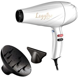 GA.MA Leggero Ion haardroger 2400 W Wit