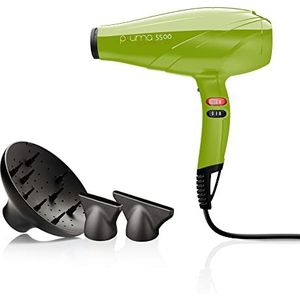 Gama Italy Professional Phon Pluma 5500 Ion, professionele ionen-haardroger, groen
