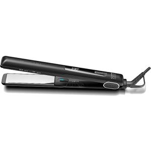 GA.MA Italy Professional, G-Style Oxy-Active IHT Wide & Long Hair Straightener, Technologie Oxy-Active pour une couleur longue durée et des cheveux brillants, température réglable 150°-230°C, noir