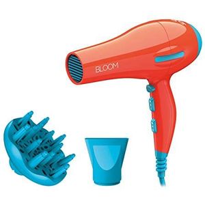 Gama Italy Professional Phon Bloom Flow Ion Sèche-cheveux avec 2200 W de puissance et moteur AC longue durée Orange