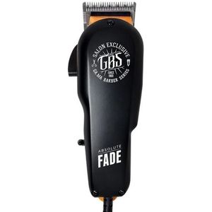 Ga.Ma - Absolute Fade - Tondeuse - Zwart - Staal - 8 Opzetkammen