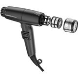 GA.MA - IQ Lite Max - Föhn - Zwart - Lichtgewicht - Geavanceerde Technologie