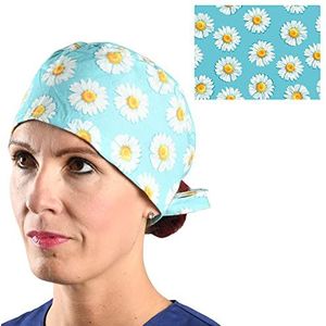 GIMA Hoop met verschillende patronen van 100% hoogwaardig popeline 40 katoen, absorberend, zeer ademend, latexvrij en bij 134 °C autoclaveerbaar.