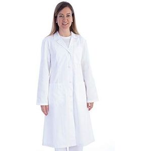 GIMA - White Lab, Doctor Professional Coat, katoen/polyester, vrouwen, X-Large, wit, 1, Vrouw