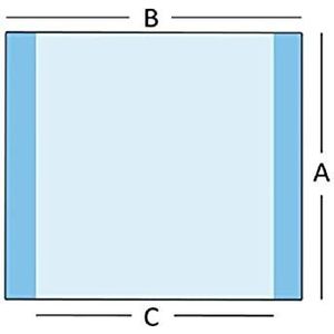 GIMA 23630 Incision Film - Steriel, 30 x 35 cm (Pack van 50)