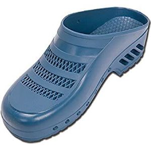 Gima - Professionele klompen anatomisch unisex antislip antistatisch geperforeerd bovenmateriaal geperforeerde zool kleur blauw maat EU 38 1 paar