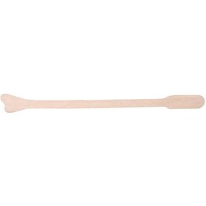 GIMA 29743 Ayre Spatula van hout, type A, niet steriel, 18 cm lengte, 5 x 100 stuks
