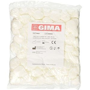 GiMa 35022 Mullkompers, vlies, rond, 50 mm diameter, 1000 stuks