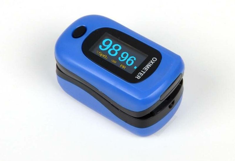 GiMa pulsoximetro oxy-4, small, 60g, blauw, 1