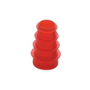 Sanibel 53515 Adi Flanged Baby Oor Tip, 3 mm-5 mm Maat, Rood (Pak van 100)