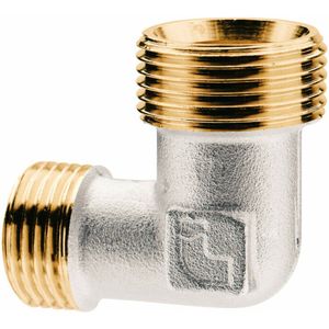 Multi-fit knie, 2x buitendraad 2x 1/2 inch