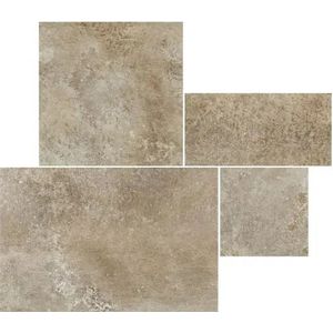Cir  Tegel 20 x 20 cm,20 x 40 cm,40 x 40 cm,40 x 60 cm - Bruin - Porcellanato - Vierkant,Rechthoek - 1 stuks - 0,72 m2 - Betonlook - Vloertegels - Wandtegels - Tegels - 1068548