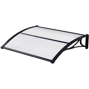 Gartenfreund Vordach abs d. 80 l. 100 Unterstützung Schwarz