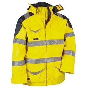 COFRA® Herren Warnjacke Winter PROTECTION gelb Größe 44