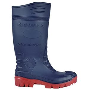 Cofra 00300-016 TYPHOON BLUE/RED S5 SRC veiligheidslaarzen, blauw/rood, maat 38