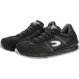 Cofra - Padel - Werkschoen - Zwart - Stof en Suède Leer - S1P SRC