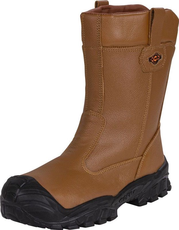 Cofra - New Castle - Veiligheidslaars - Zwart - Leder - Waterafstotend