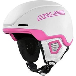 Salice EAGLEXL Skihelm voor volwassenen, met rotor, maat 56-61 wit