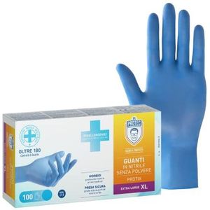 Dr. Protec, Protix, Nitril handschoenen, poedervrij, maat XL, 100 stuks