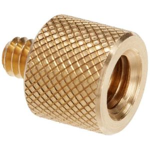 MANFROTTO statief adapter 015 gwint 1/4 inch, otwór 3/8 inch